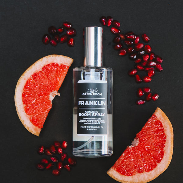 Franklin Organic Room & Linen Spray | The Green Room – The Green Room