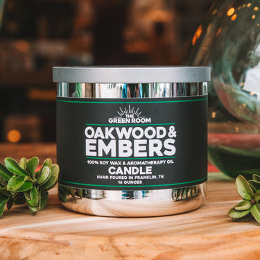 Oakwood & Embers Candle
